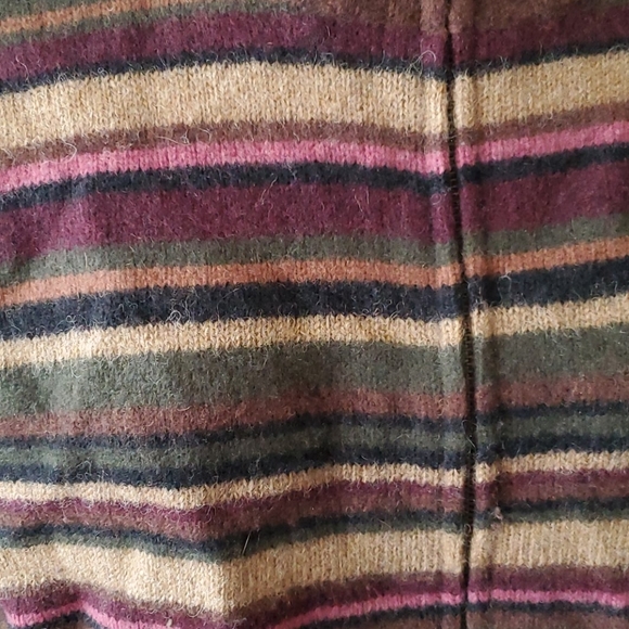 Jones New York Wool Cardigan Striped Sweater 2X - Picture 2 of 4